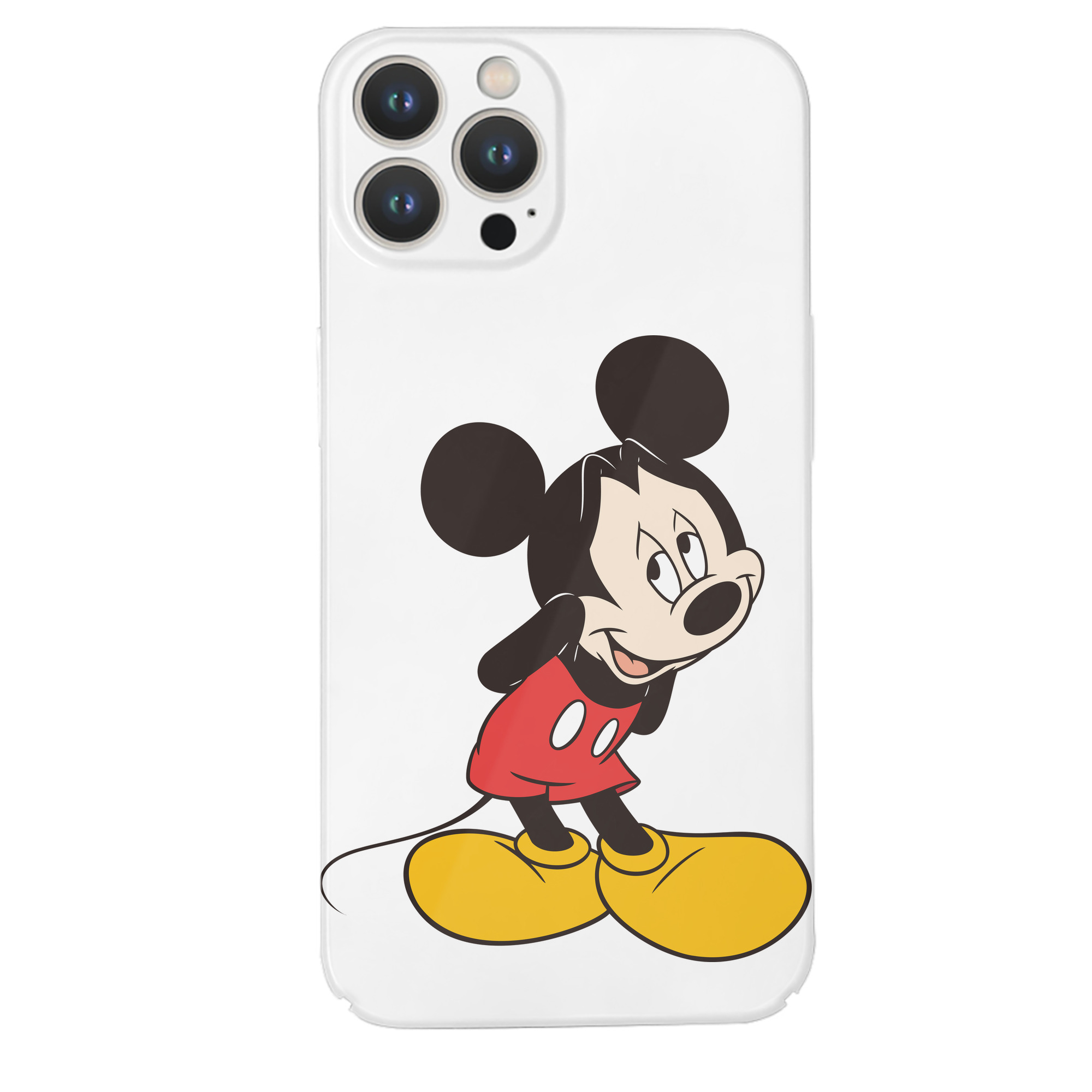 （画像用） ミッキーマウス Mickey Mouse 【iPhone 14シリーズ対応】ハードケース
